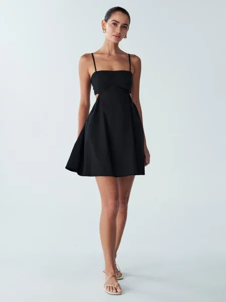 St MRLO Koktel haljina SALINAS' crna