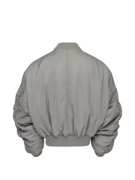 Geacă Rick Owens cu volane gri