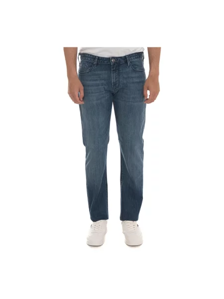 Jeansy Emporio Armani niebieskie