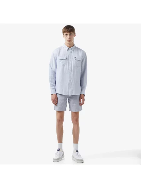 Рубашка Lacoste голубая