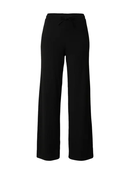 PIECES Pantaloni PCLaya' negru