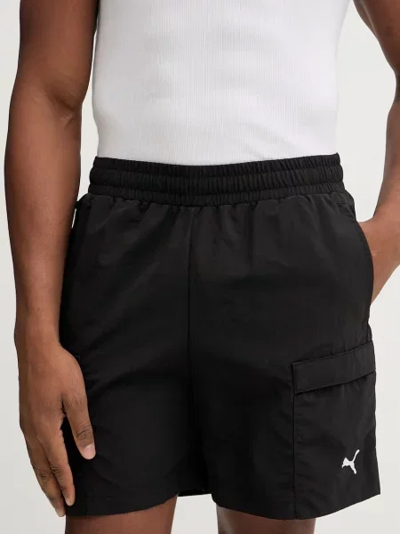 Kratke hlače Puma Wardrobe Essential črna