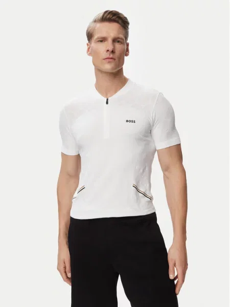 BOSS Tricou Game 2 alb