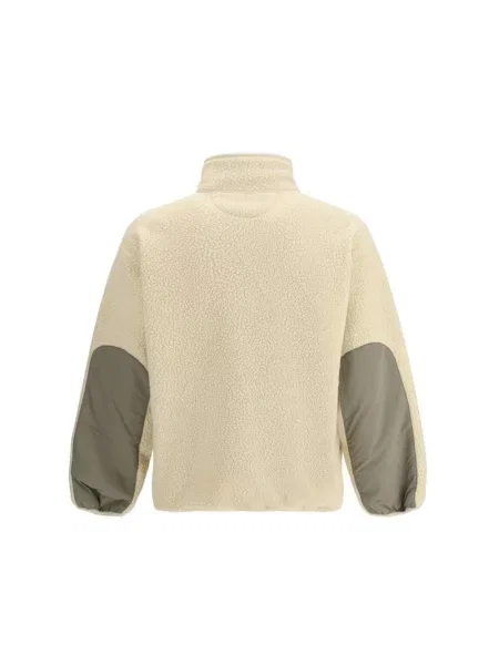 Kurtka Maison Kitsune polarowa beżowa