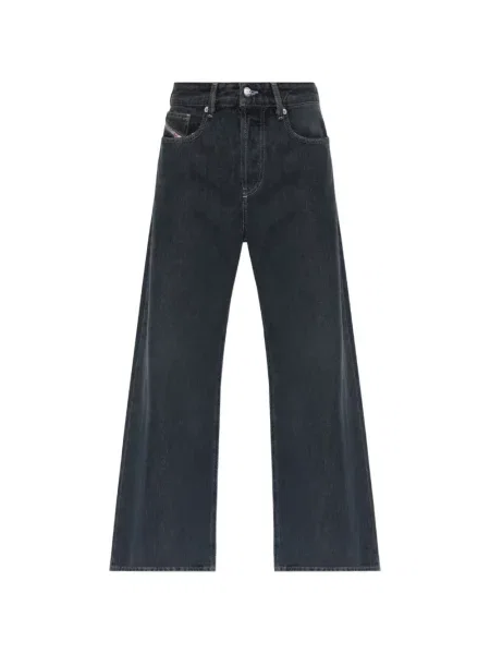 Blugi cu picior larg Diesel D-Sire gri