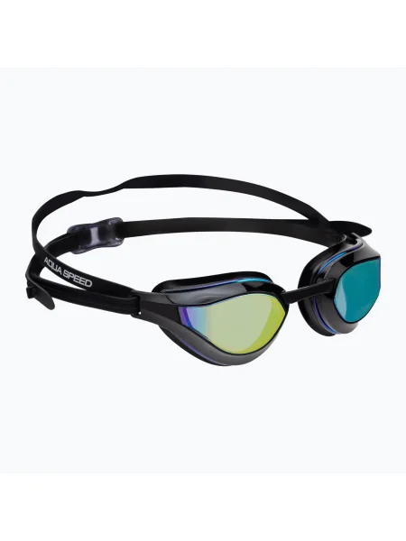 Plavecké okuliare AQUA-SPEED Rapid Mirror čierne