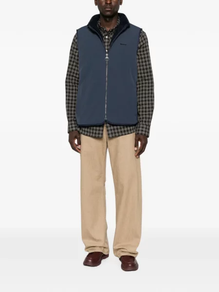 Reversibil vestă Barbour albastru