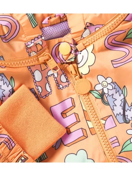 Μπουφάν Stella Mccartney πορτοκαλί