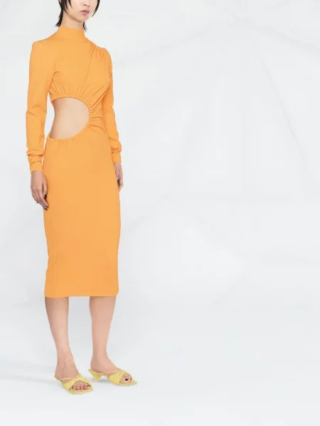 Rochie Rotate Birger Christensen de costum portocaliu