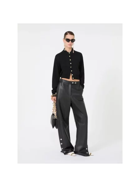 Sweter Sportmax wełniany czarny