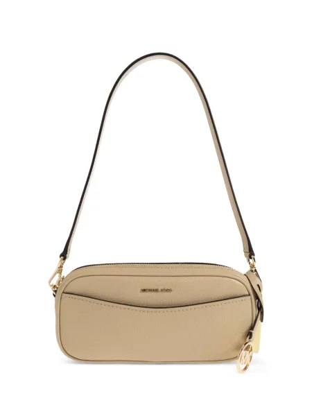 Geantă Michael Michael Kors din piele cu volane roz