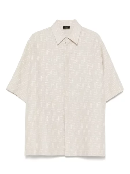 Жакардова риза Fendi