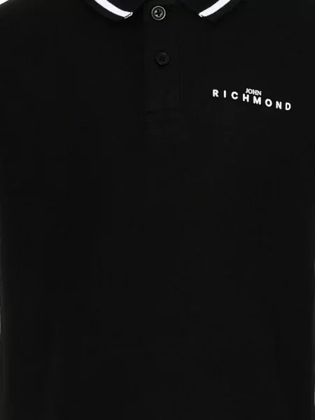 Koszulka polo dziecięca John Richmond czarna