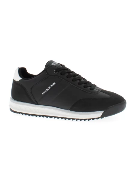 Sneakersy Armata Di Mare skórzane czarne