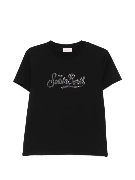Stras tricou Mc2 Saint Barth negru