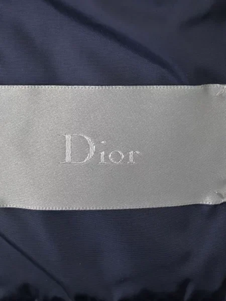 Péřová bunda Christian Dior Pre-owned modrá