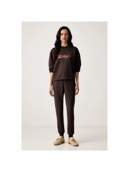 Bluza Armani Exchange brązowa