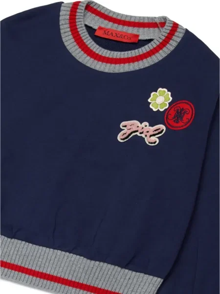 Bluza dziecięca Max&co. niebieska