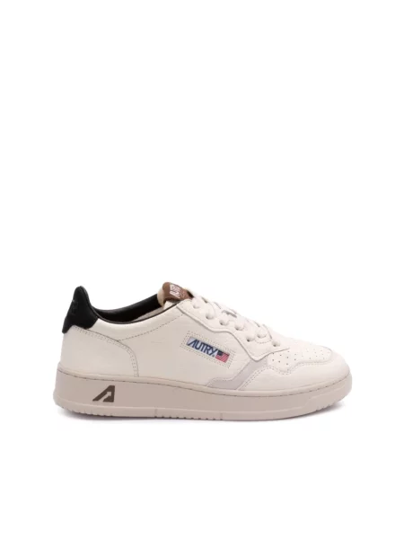 Sneakersy Autry skórzane białe