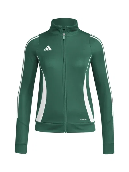 ADIDAS PERFORMANCE Jakna za trening Tiro zelena bela