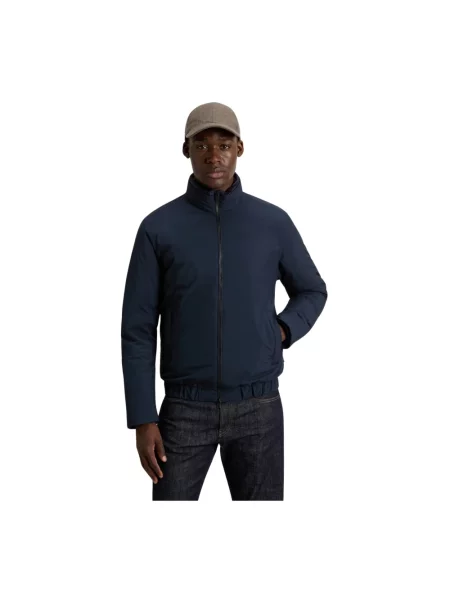 Kurtka bomber Woolrich retro niebieski