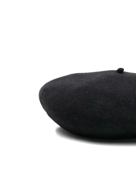 Vilnonis kepurė Maison Margiela juoda