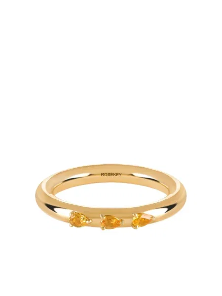 Inel Rosekey galben