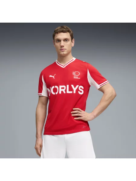 PUMA koszulka domowa duńskiej reprezentacji w piłce ręcznej Akcesoria S czerwony