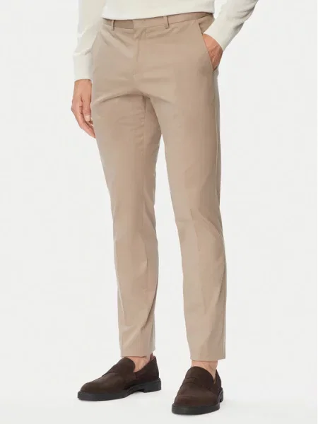BOSS Pantaloni chino bej
