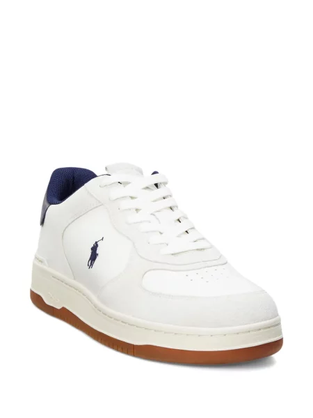 Szerokie polo Polo Ralph Lauren z przetarciami w paski czarne