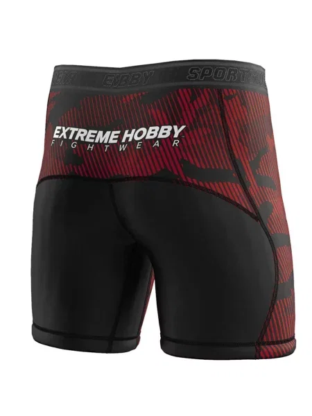 Spodenki Vale Tudo do MMA EXTREME HOBBY HAVOC czerwone