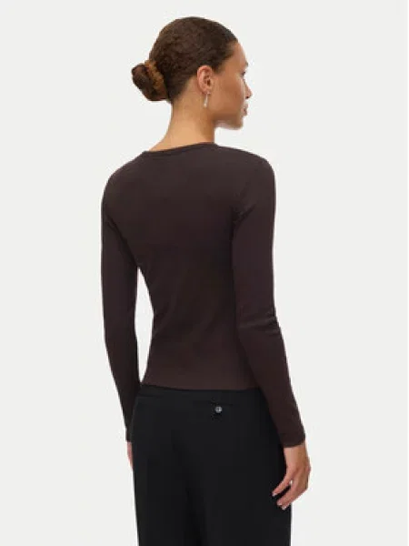VERO MODA Majica VMCHLOE čokolada smeđa