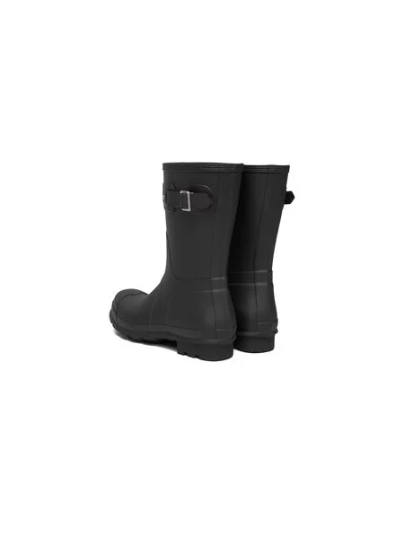 Gumene čizme Hunter Original Short crna