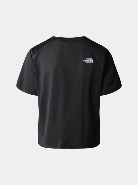 The North Face W Foundation Crop Tee Eu Футболка чорний