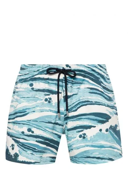 Slip de baie Maison Kitsune albastru