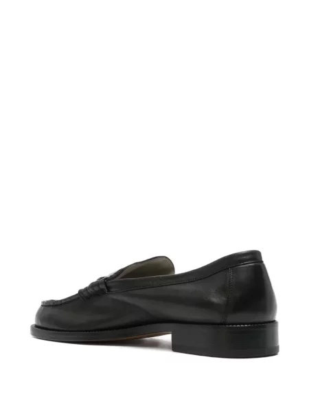 Sneakerși Common Projects din piele negru