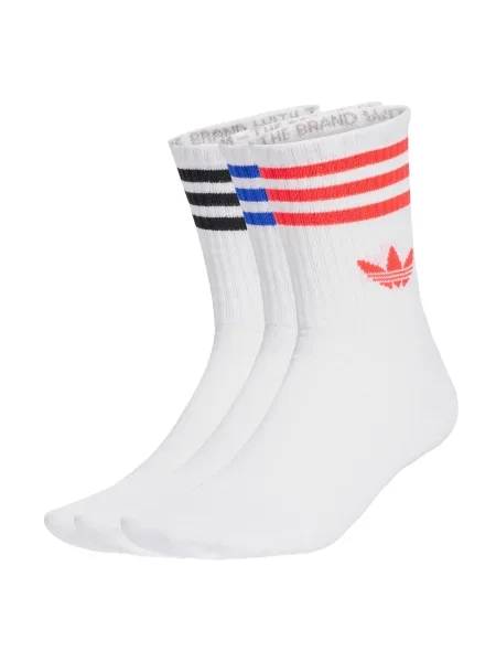 Șosete Adidas Originals cu dungi alb