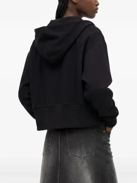 Hanorac cu glugă Karl Lagerfeld Jeans negru