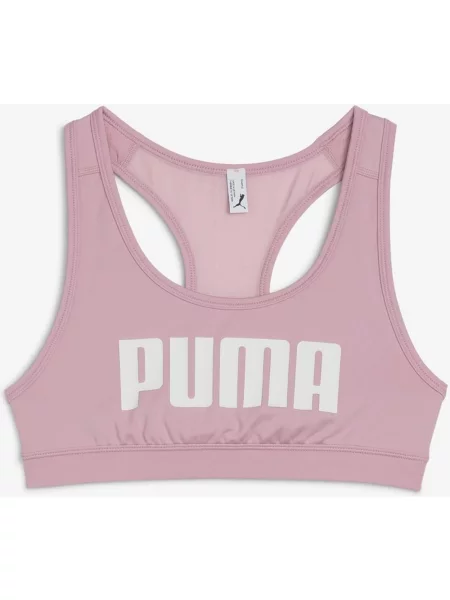 Biustonosz Puma Logo różowy XL biały