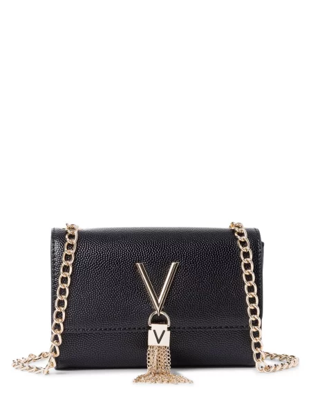 Torebka Valentino skórzana biznesowa czarna