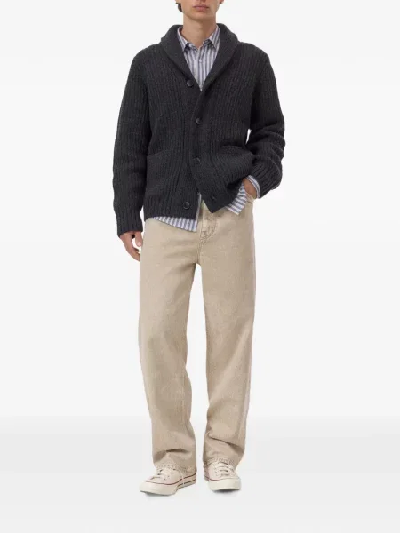 Gulerat cardigan Closed gri