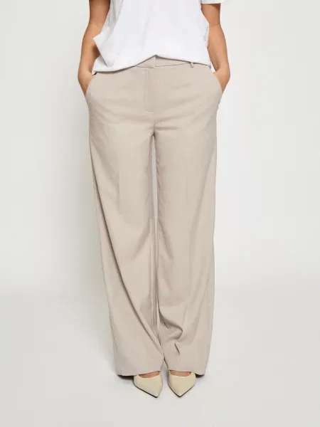 Minus Pantaloni Elvera' gri