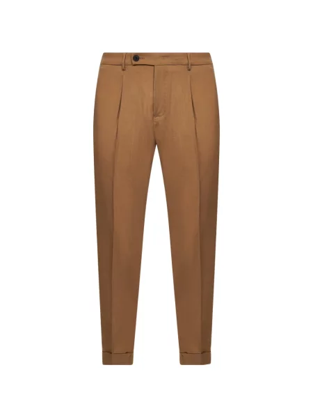 Pantaloni D4.0 plisate maro