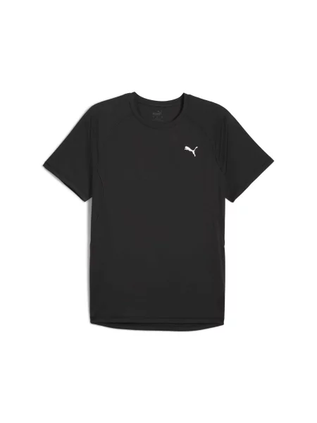 Футболка PUMA Run Velocity Tee poly комбінований верх чорний