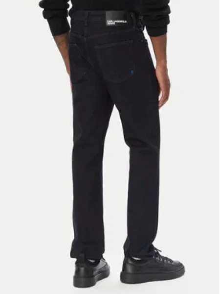 Karl Lagerfeld Jeans Jeans hlače Mornarsko modra