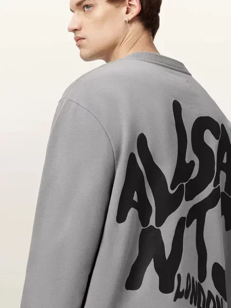 Кофта AllSaints ORLANDO однотонна чорний