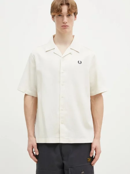 Koszula Fred Perry biała