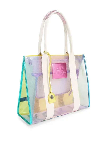 Geantă shopper Kurt Geiger London roz