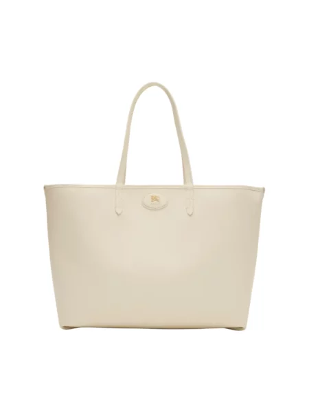 Torebka skórzana Burberry biała