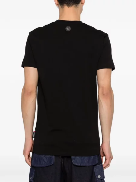 Tricou Philipp Plein cu imagine teddy negru